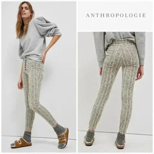 Anthropologie Pilcro Corduroy High Rise Skinny